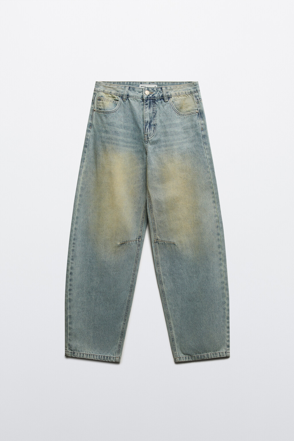 Джинсы barrel fit с низкой посадкой - цвет синий - 7