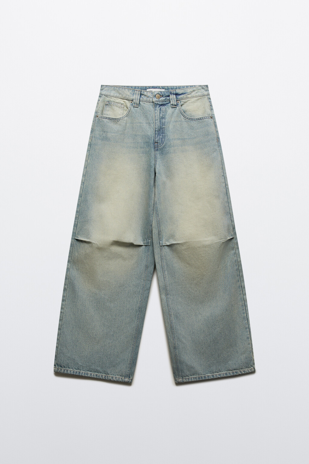 Джинсы baggy fit с низкой посадкой - цвет синий - 8