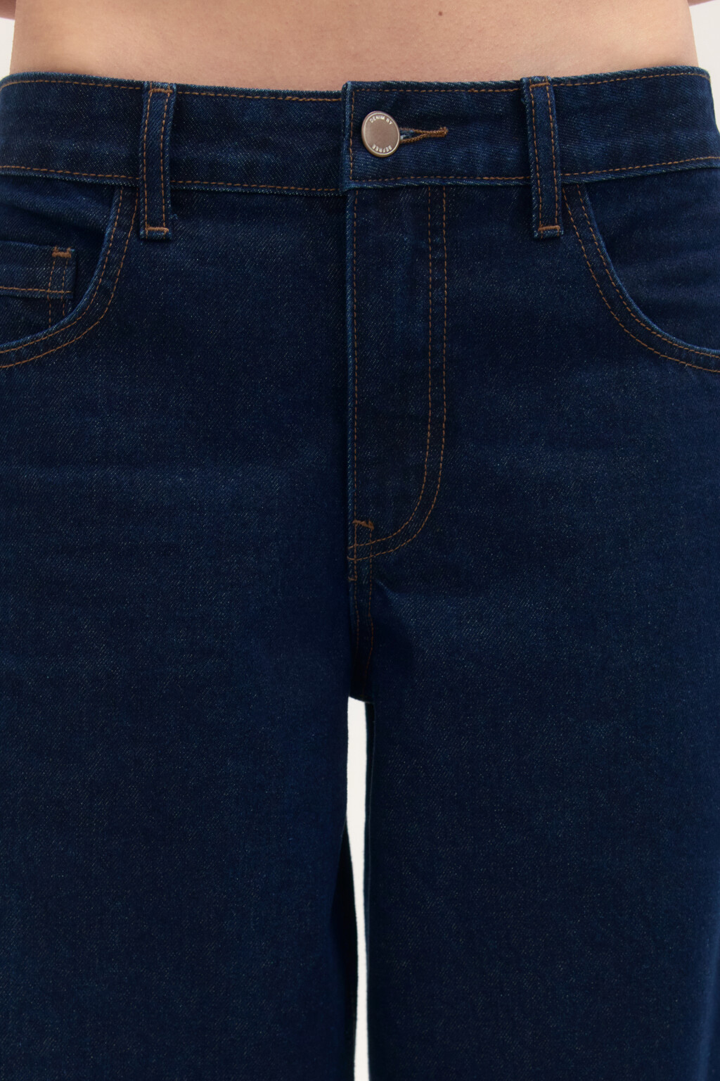 Джинсы baggy с широкими подворотами - цвет синий - 6