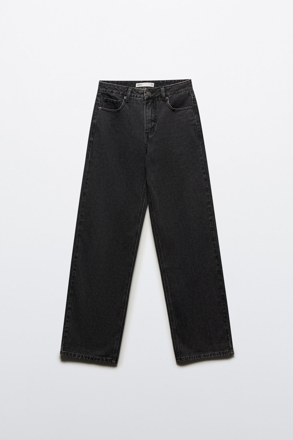 Джинсы прямые со средней посадкой - цвет серый - 8