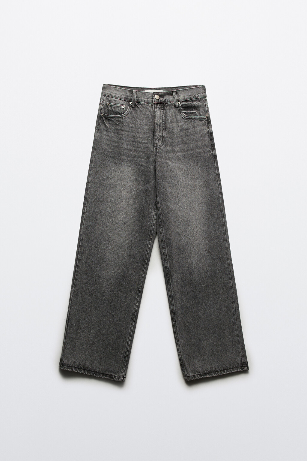 Джинсы прямые со средней посадкой - цвет серый - 7