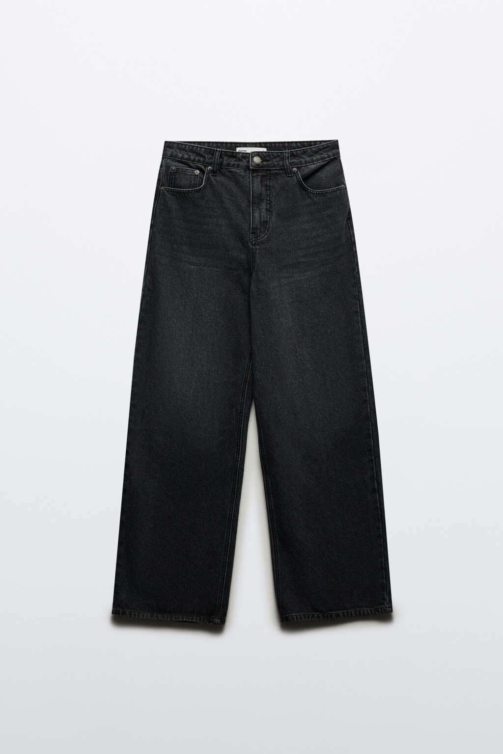 Джинсы baggy fit со средней посадкой - цвет серый - 7