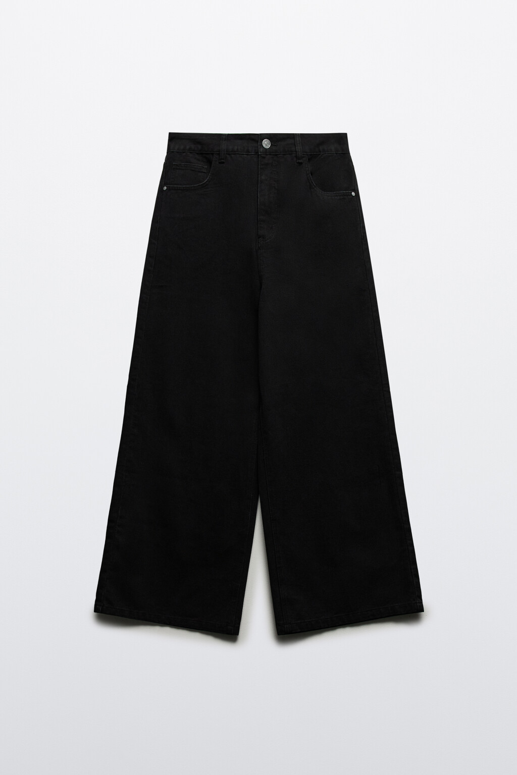 Джинсы baggy fit со средней посадкой - цвет черный - 8