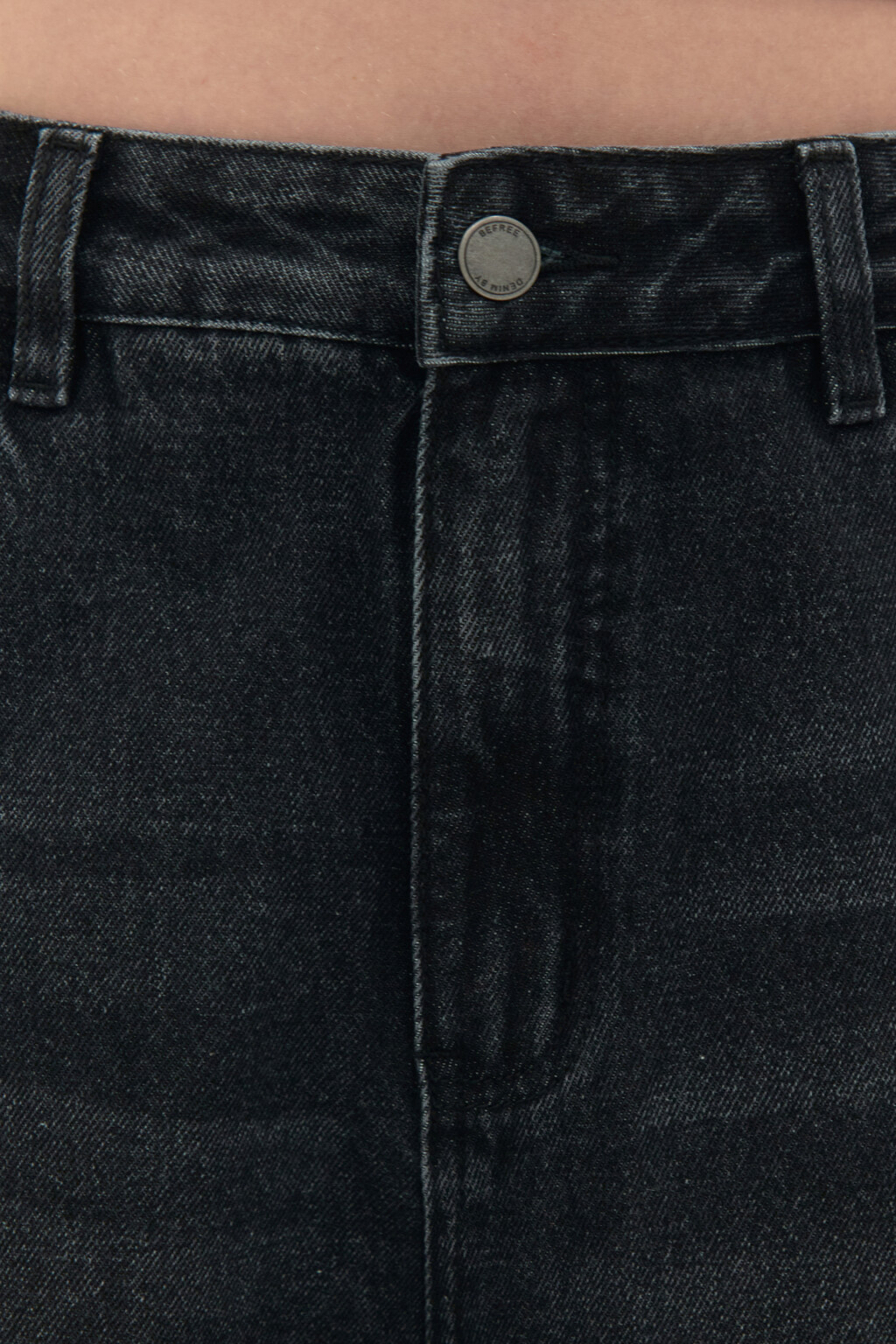 Джинсы baggy fit со средней посадкой - цвет серый - 5