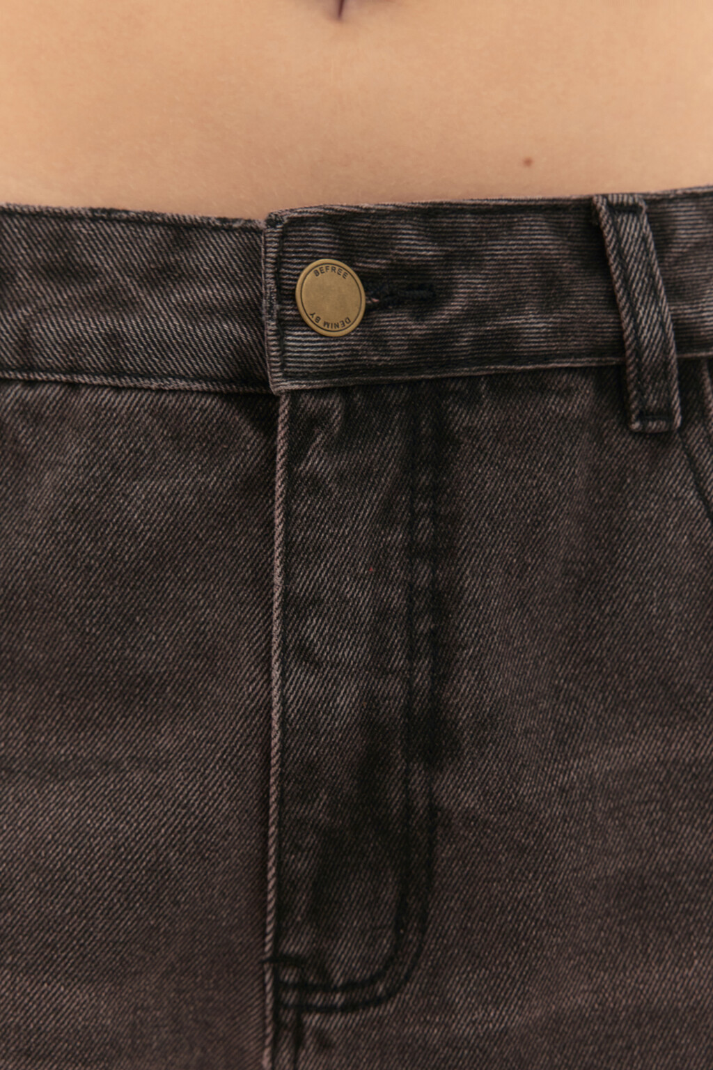 Джинсы baggy fit со средней посадкой - цвет коричневый - 5