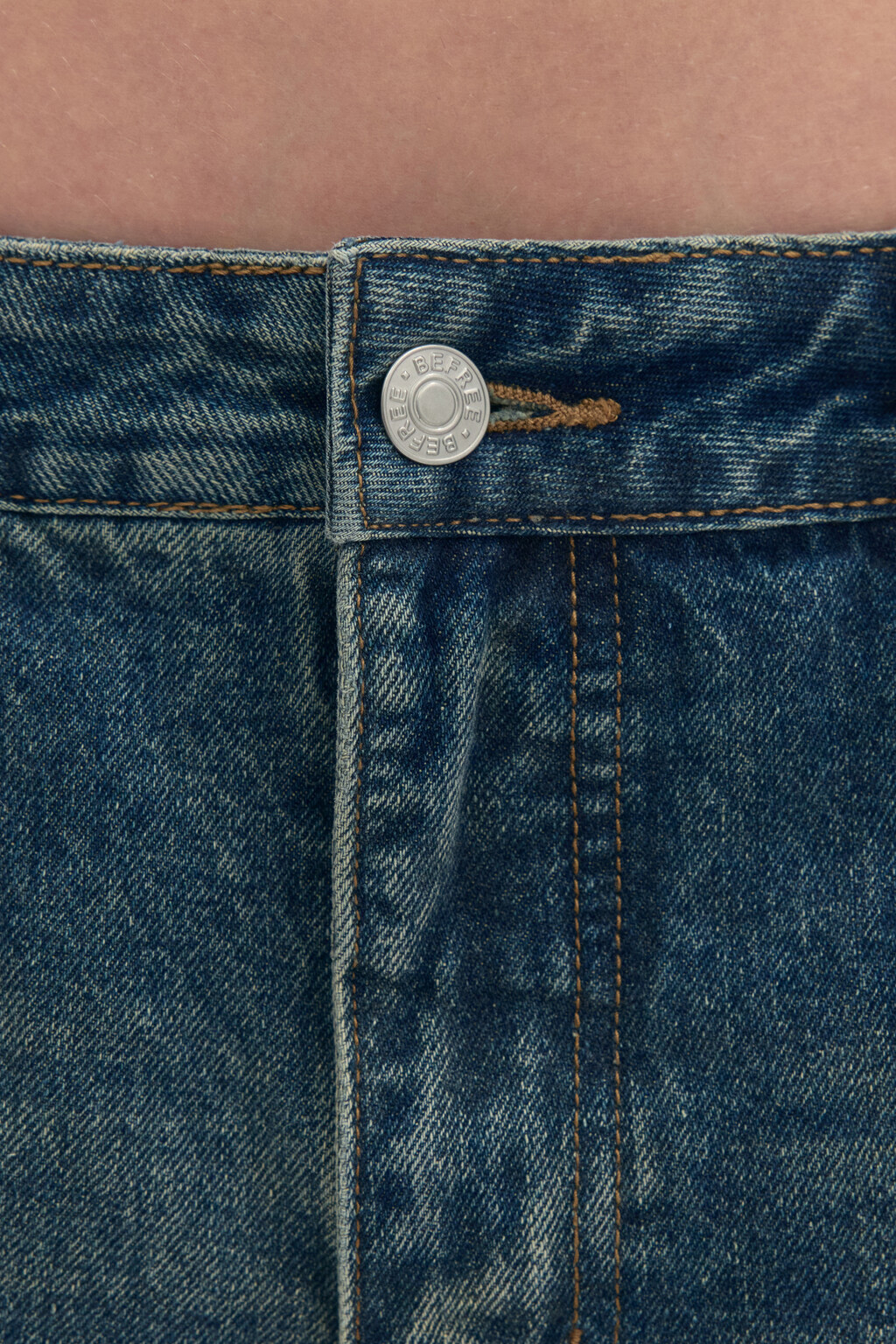 Джинсы baggy fit со средней посадкой - цвет темный тинт - 6