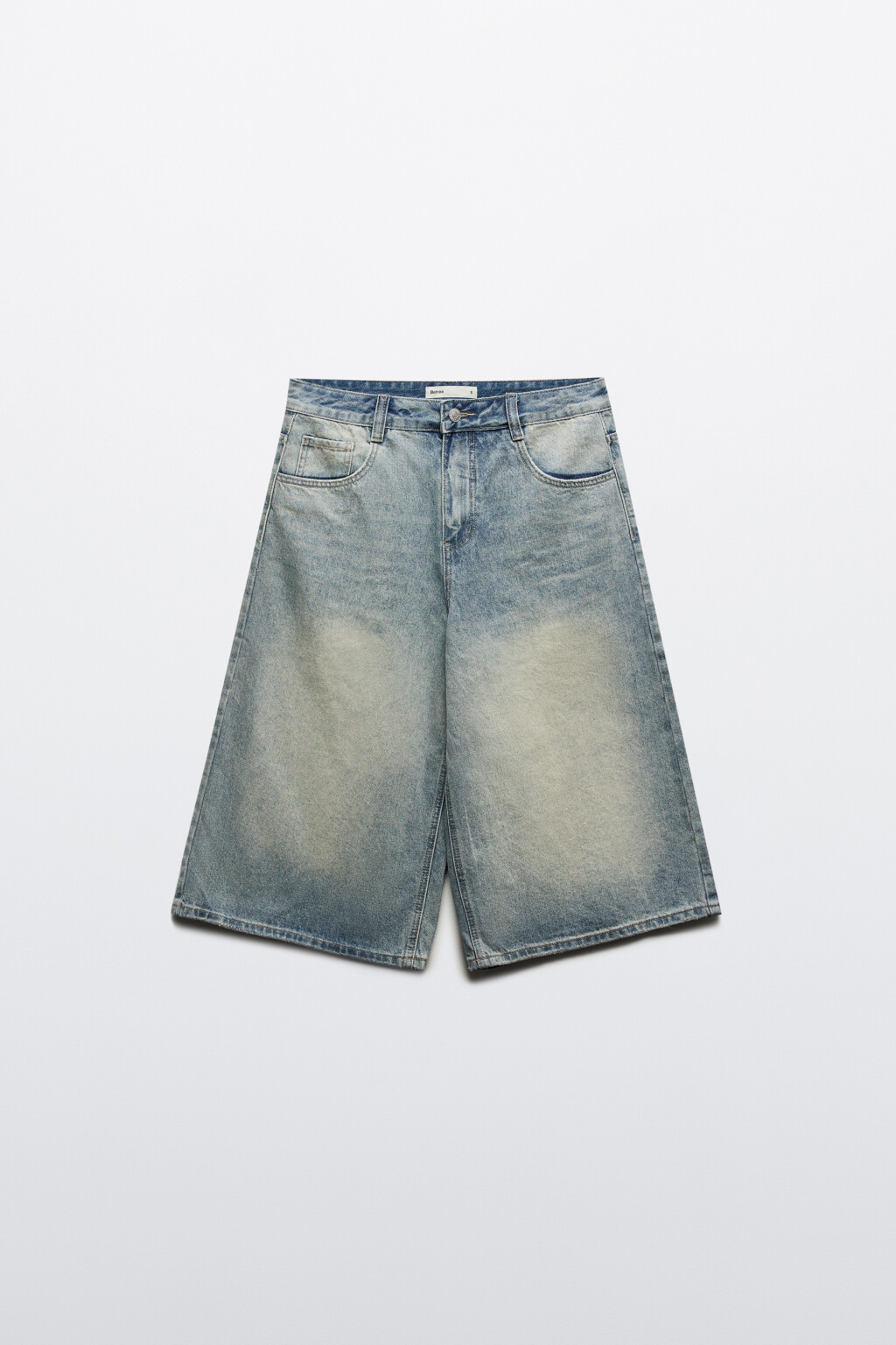 Джортсы с низкой посадкой - цвет синий - 7