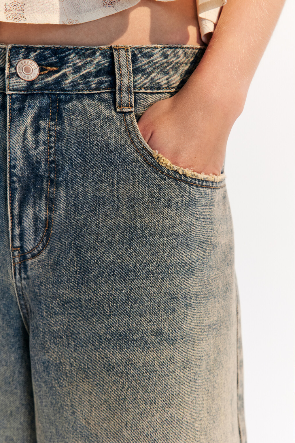 Джортсы с низкой посадкой - цвет темный тинт - 7