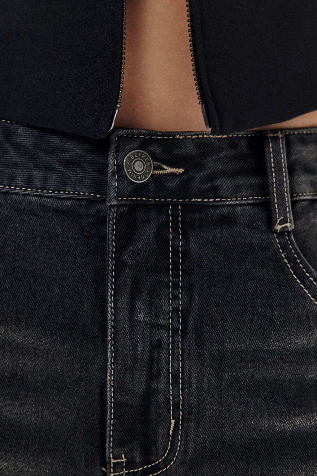 Джортсы широкие с низкой посадкой - цвет серый - 6