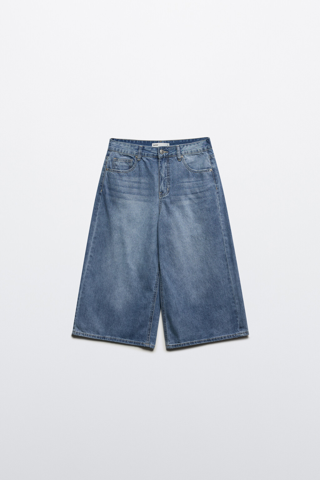 Джортсы широкие со средней посадкой - цвет голубой - 8