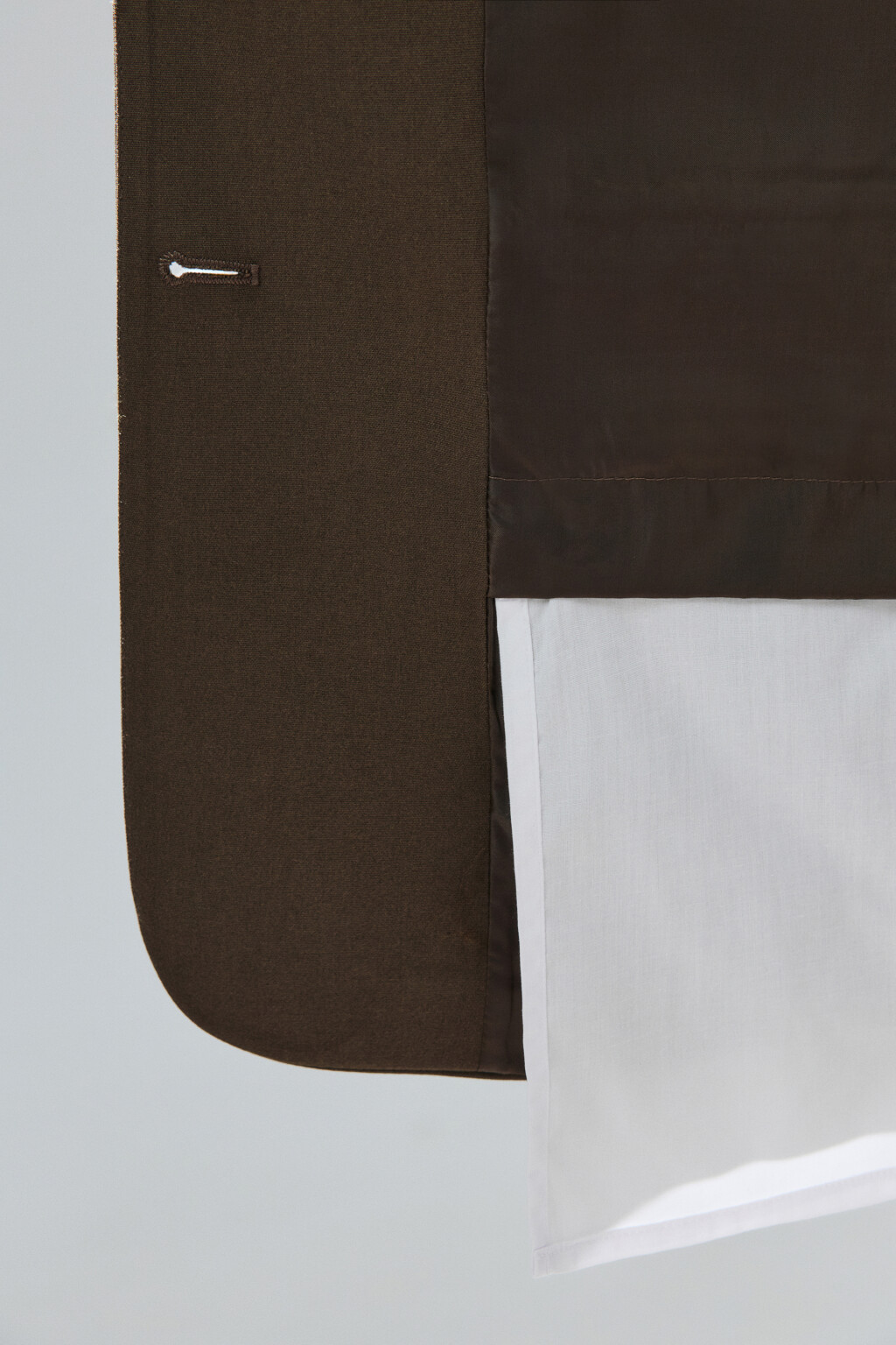 Пиджак с имитацией второго слоя - цвет зеленый - 9