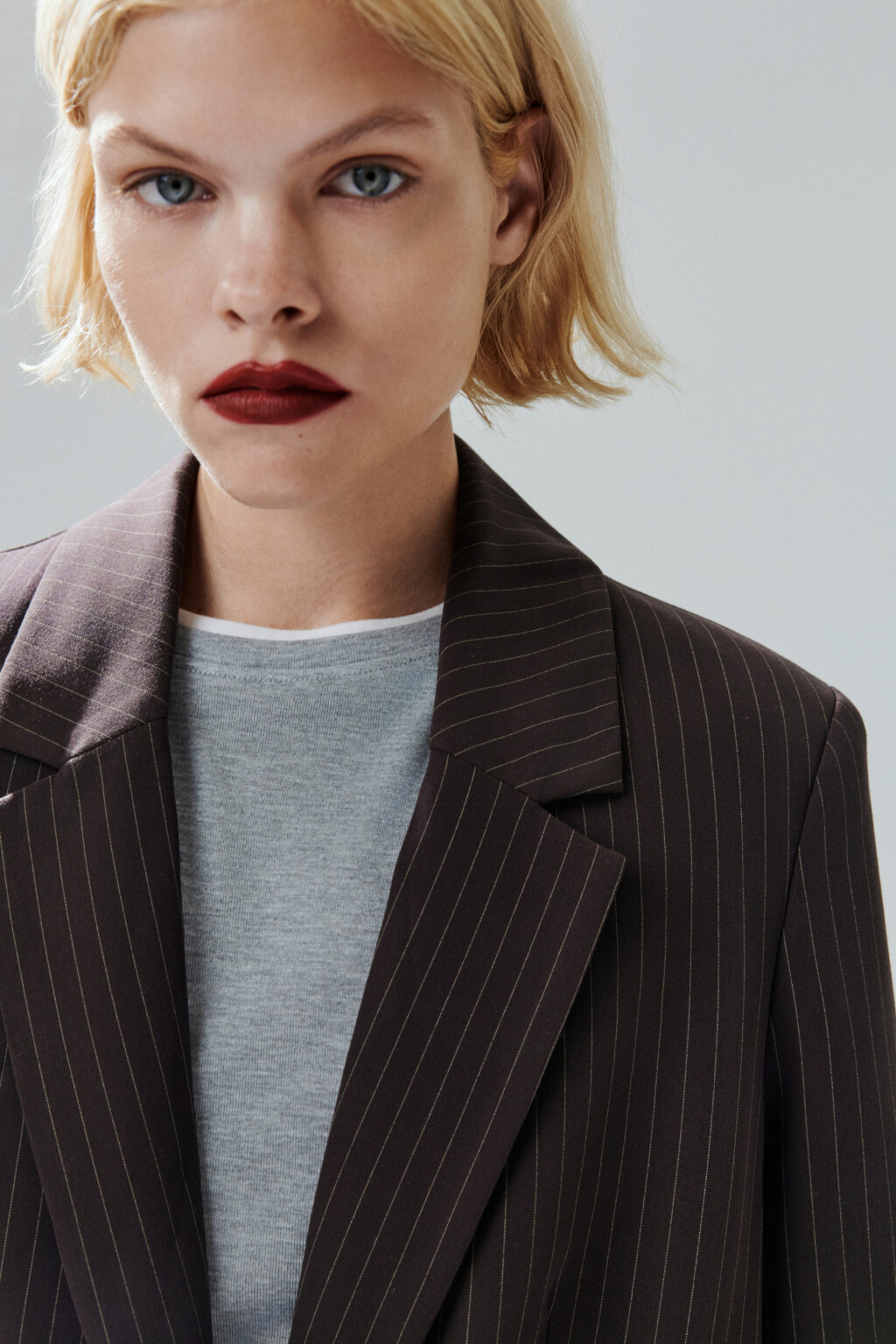 Пиджак классический однобортный - цвет коричневый - 9