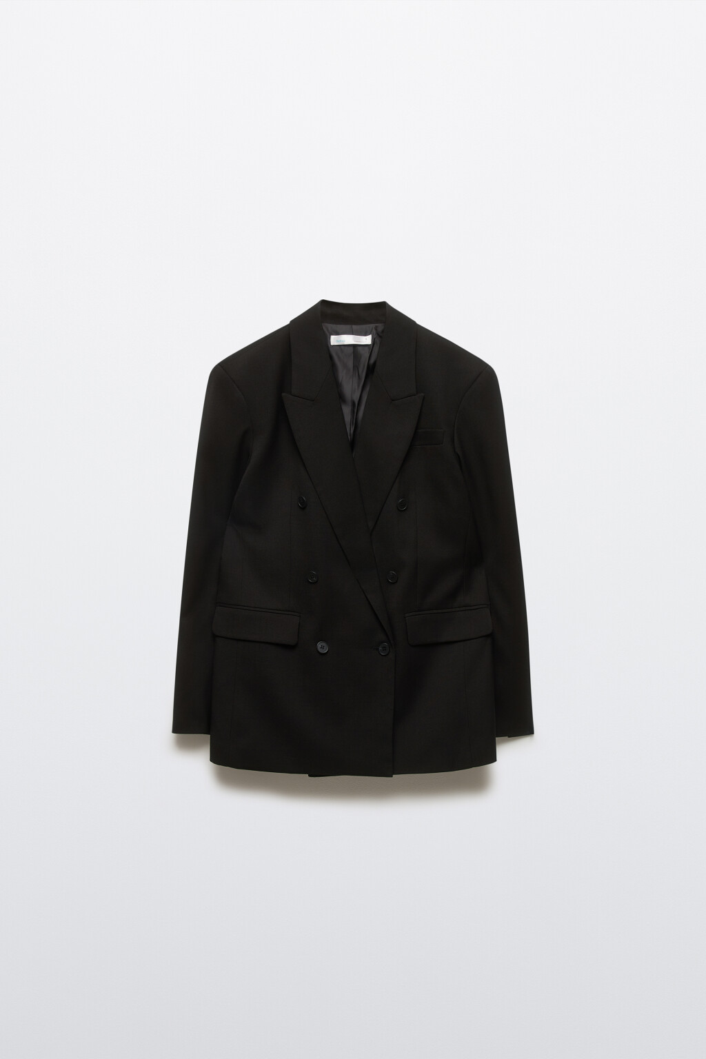Пиджак oversize двубортный - цвет черный - 8