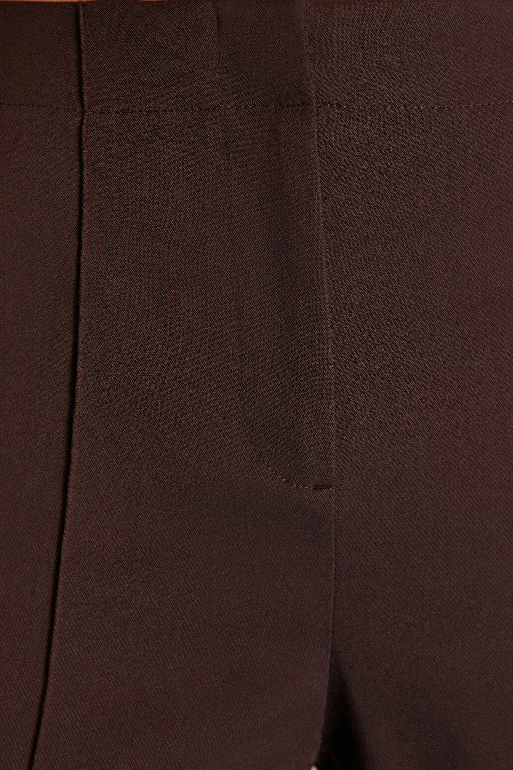 Брюки прямые со стрелками - цвет коричневый - 6