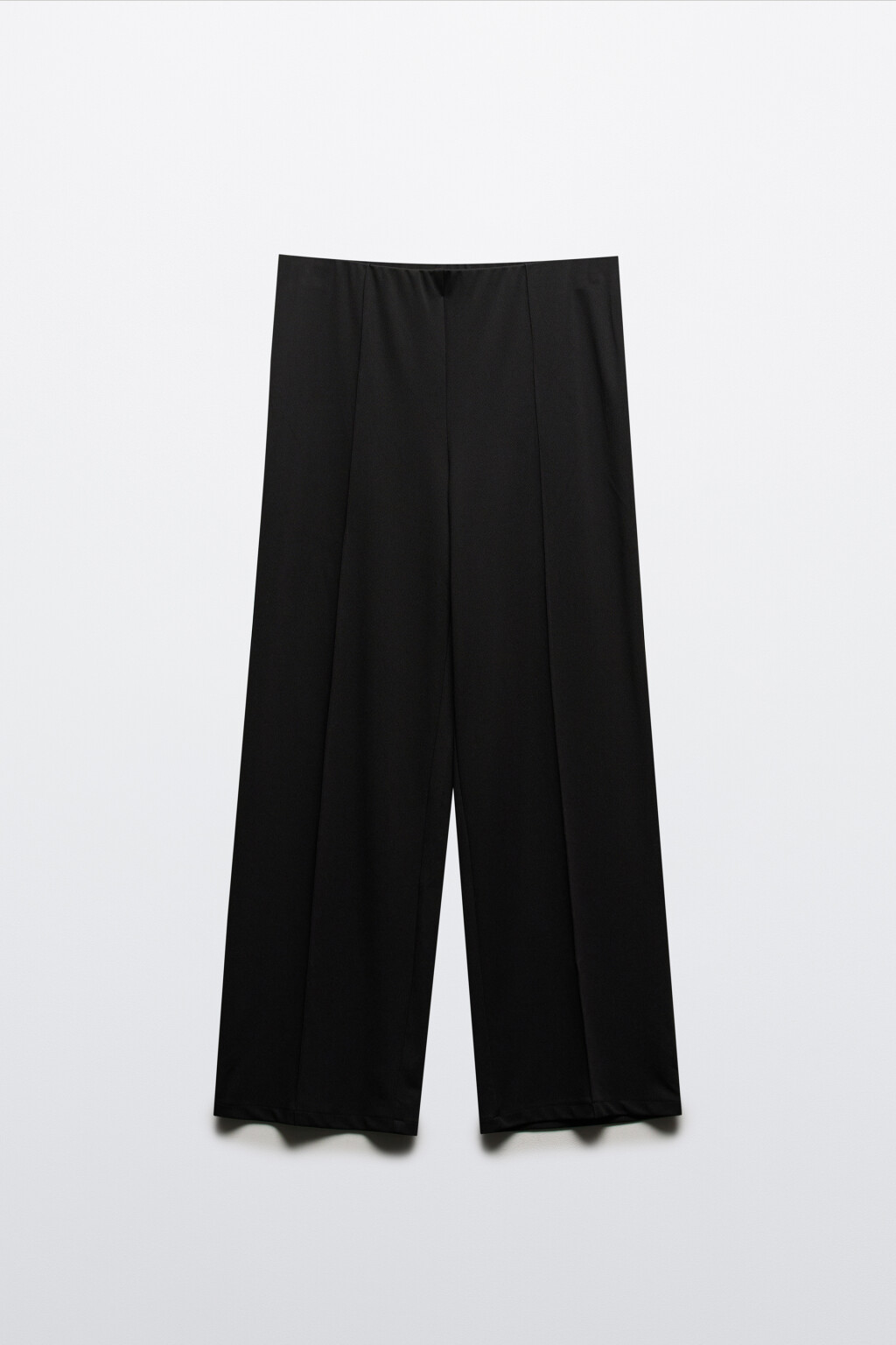 Брюки костюмные со стрелками - цвет черный - 8