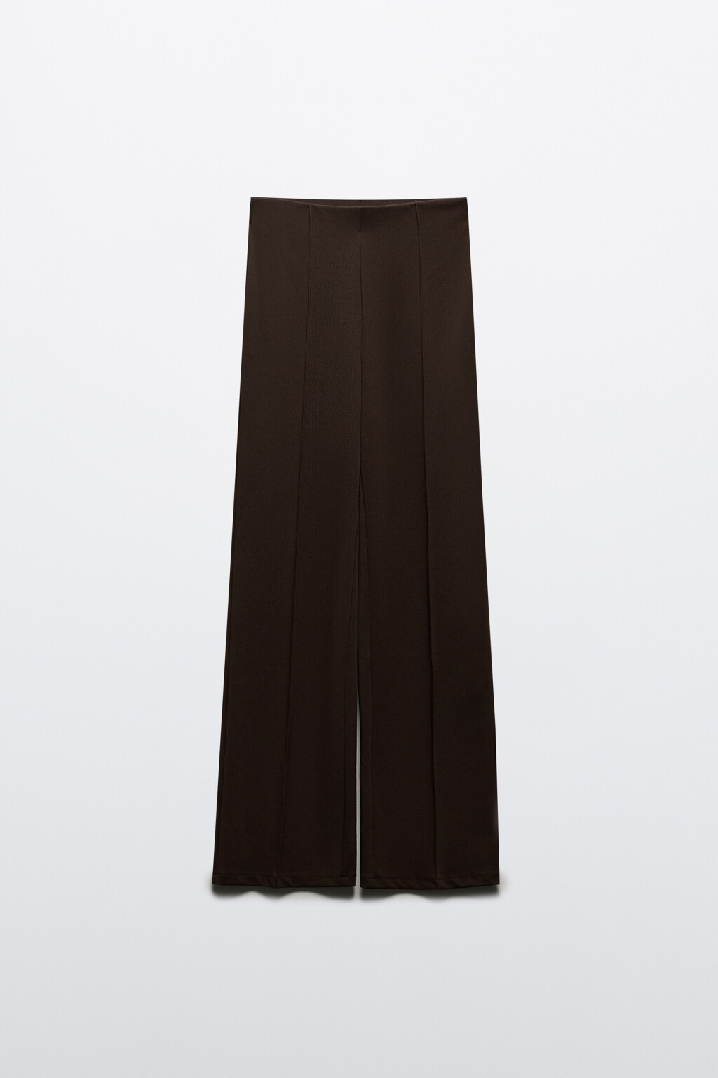 Брюки костюмные со стрелками - цвет коричневый - 8
