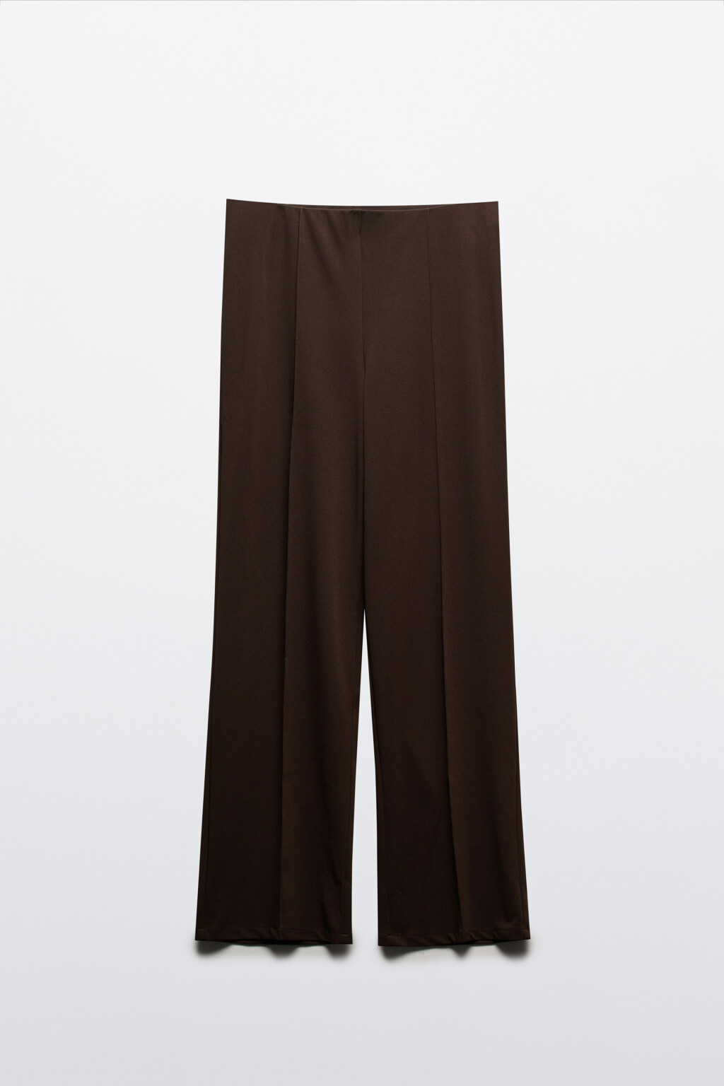 Брюки костюмные со стрелками - цвет коричневый - 7