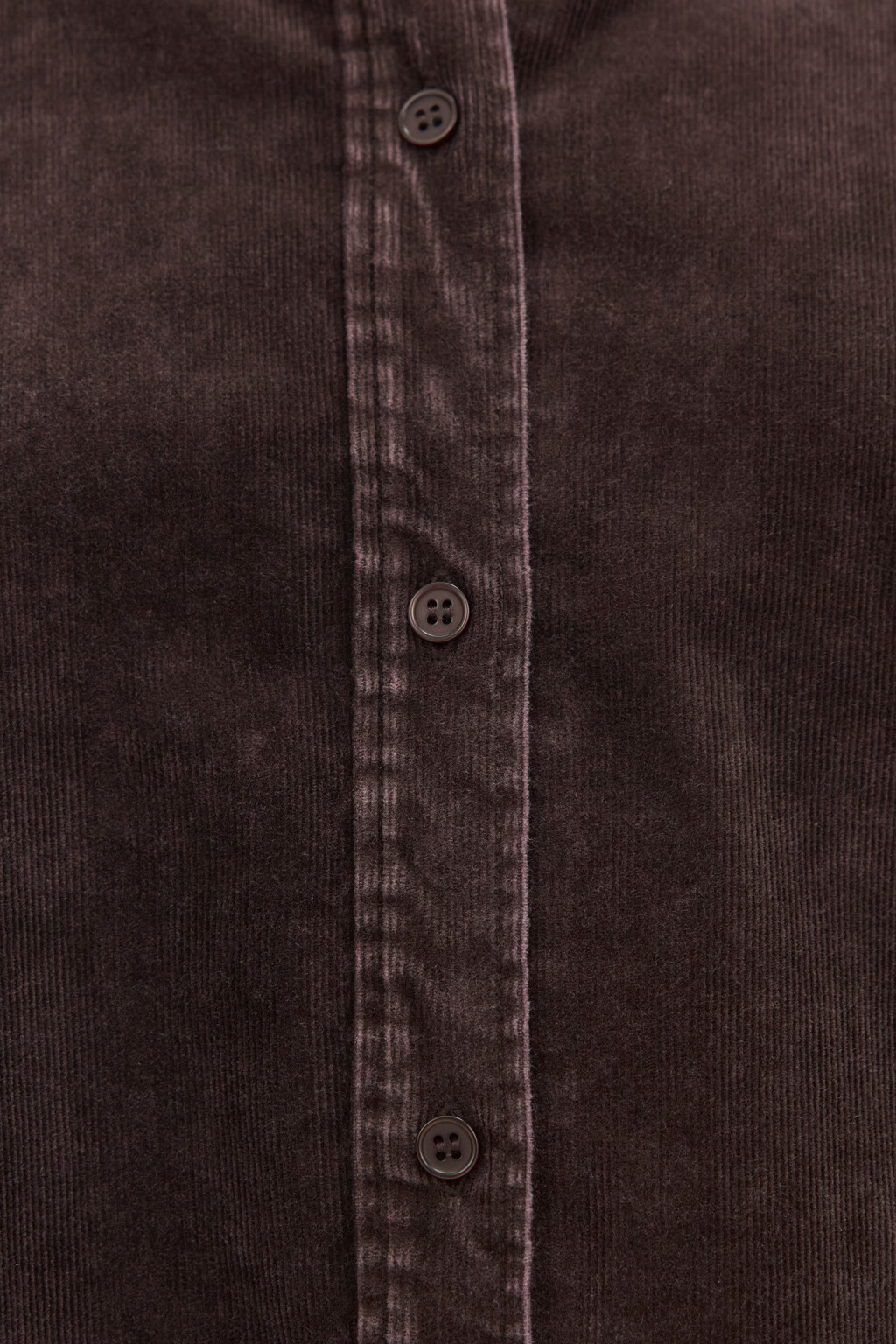 Рубашка oversize из вельвета - цвет коричневый - 6