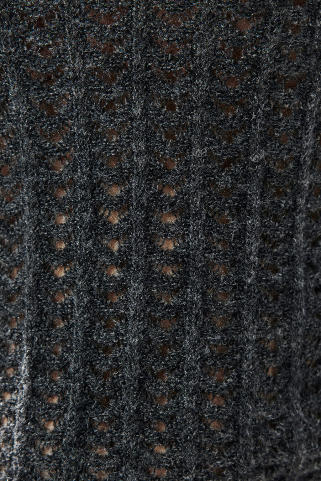 Джемпер-поло вязаный с узором - цвет серый - 6