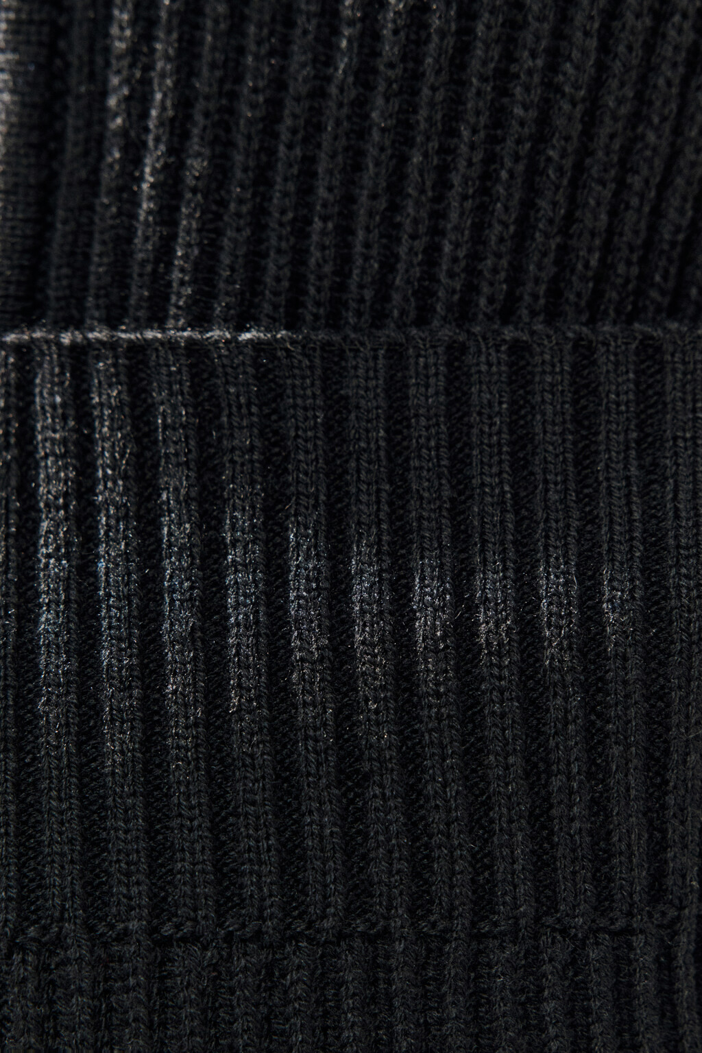 Кардиган вязаный на молнии - цвет черный - 7
