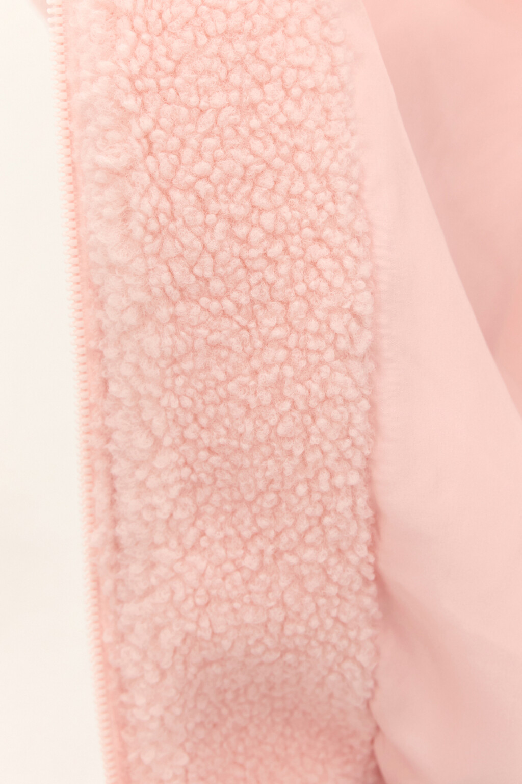 Куртка плюшевая на молнии - цвет розовый - 10