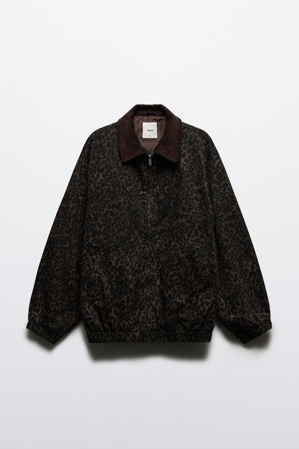 Куртка на молнии с леопардовым принтом - цвет мультиколор - 10