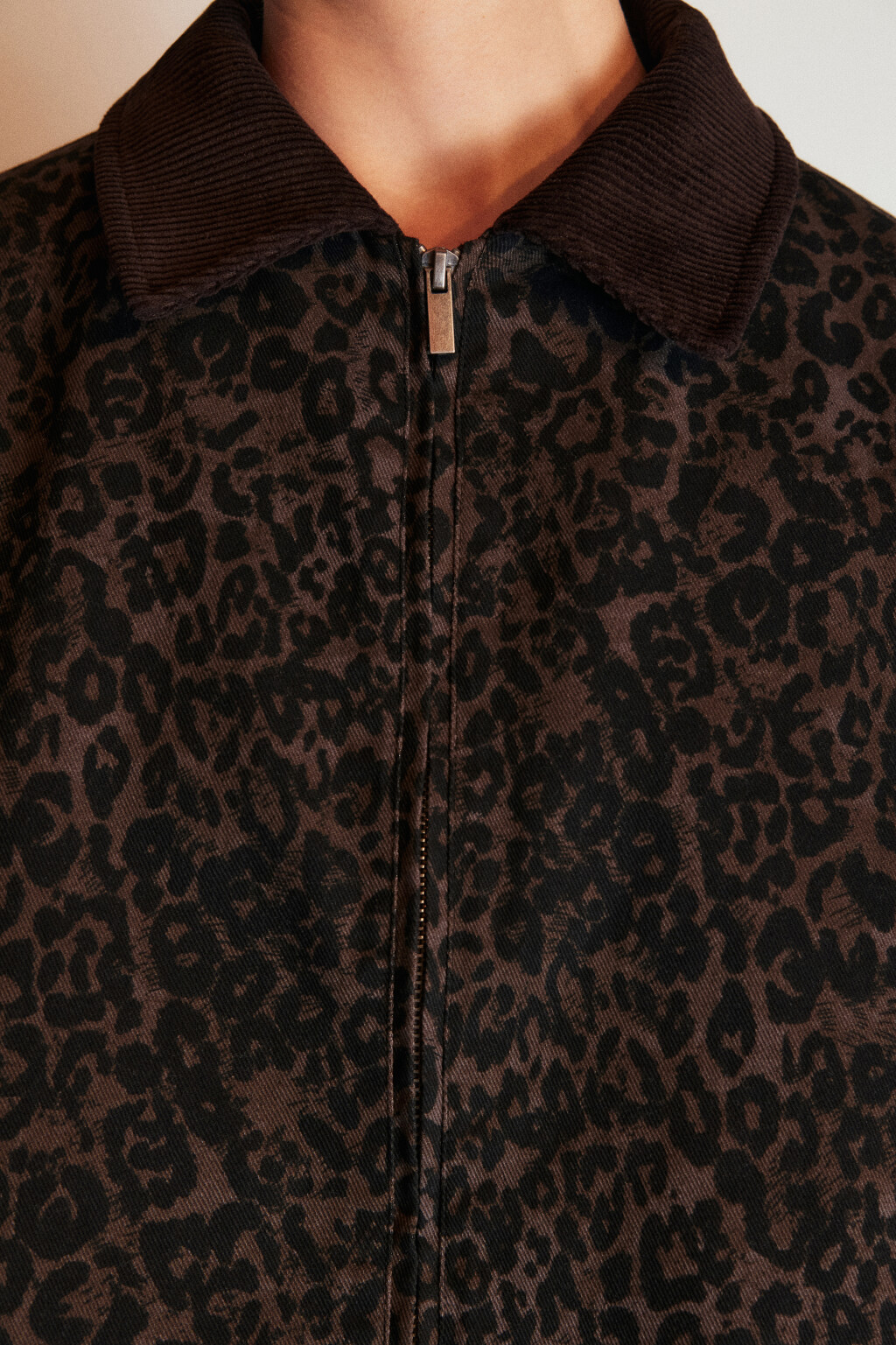 Куртка на молнии с леопардовым принтом - цвет мультиколор - 7