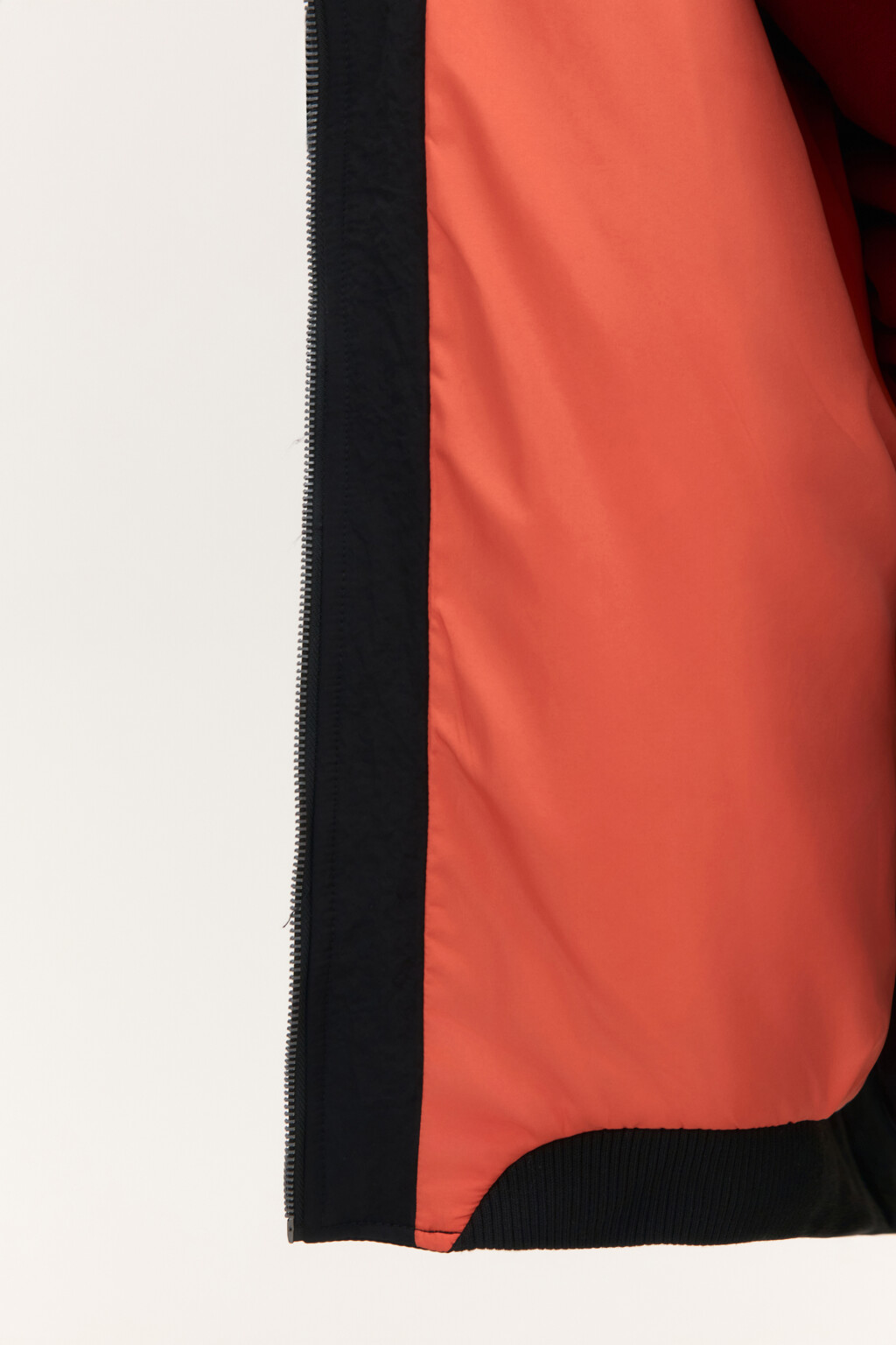 Куртка-бомбер oversize утепленная - цвет черный - 7