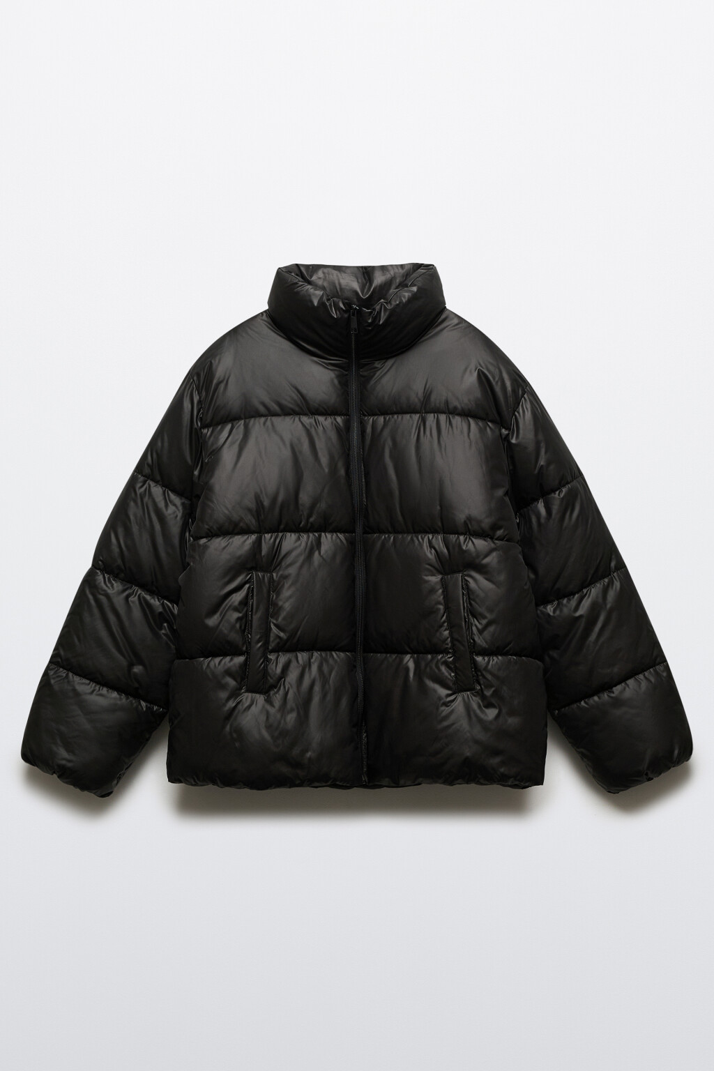Куртка стеганая с воротником-стойкой - цвет черный - 8
