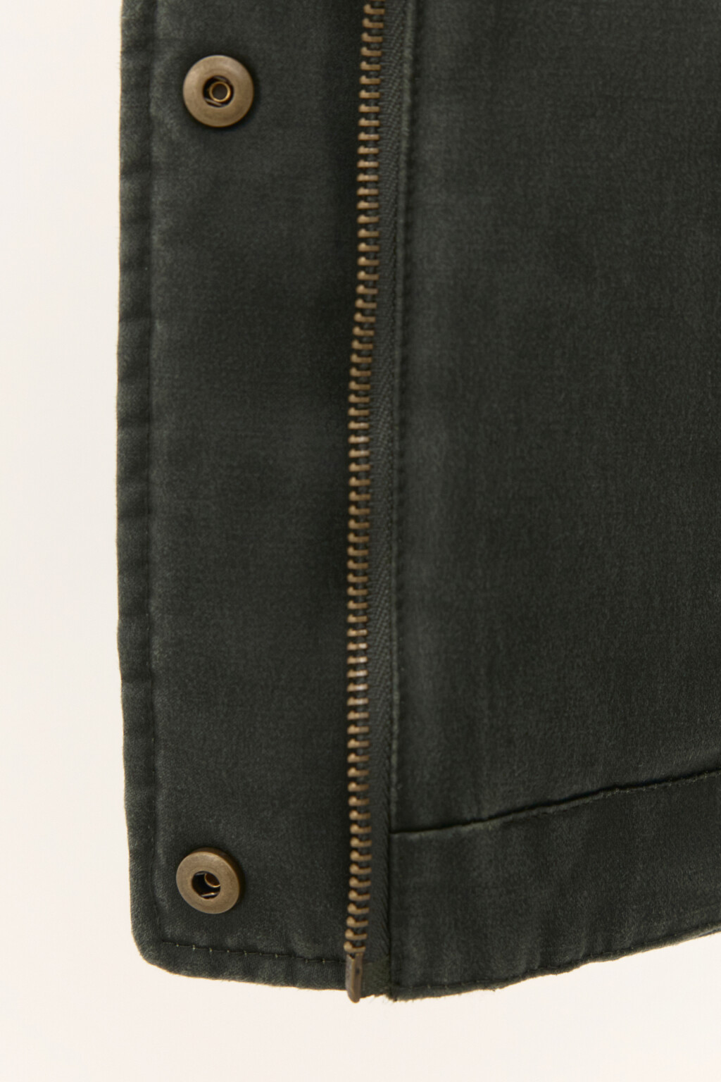 Куртка утепленная из вощеной ткани - цвет зеленый - 7