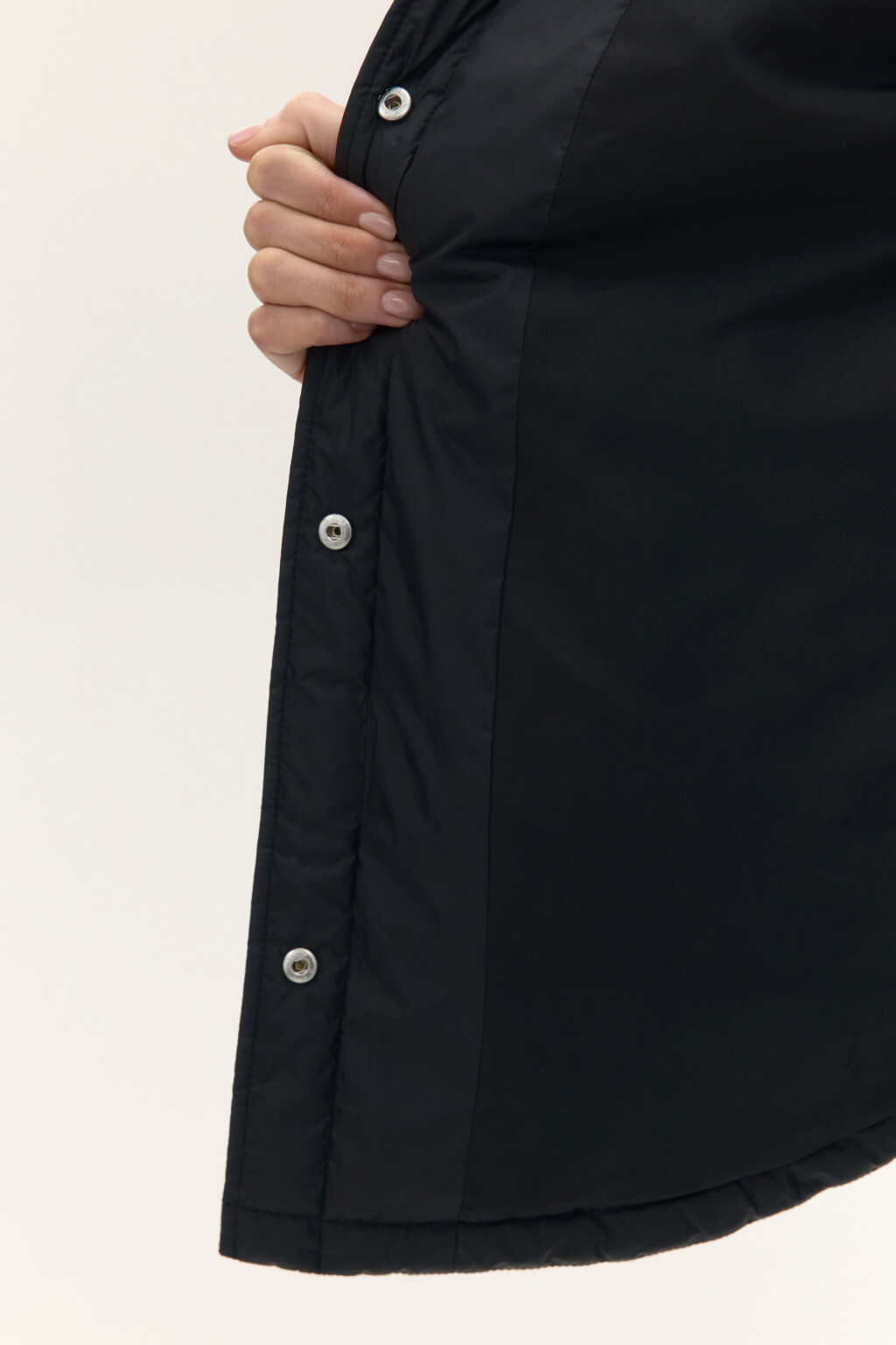 Куртка-рубашка утепленная - цвет черный - 7