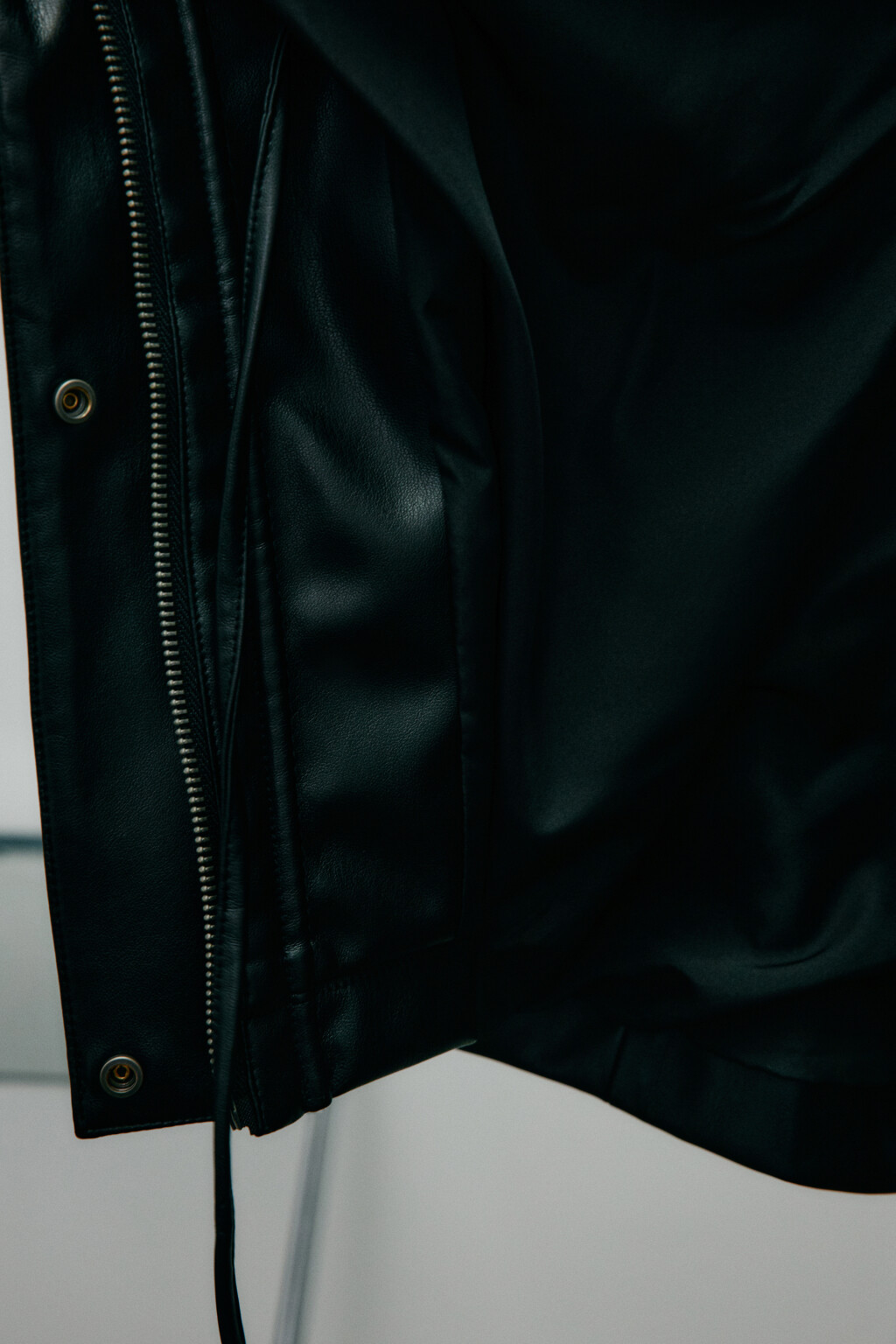 Куртка-парка с поясом - цвет черный - 9