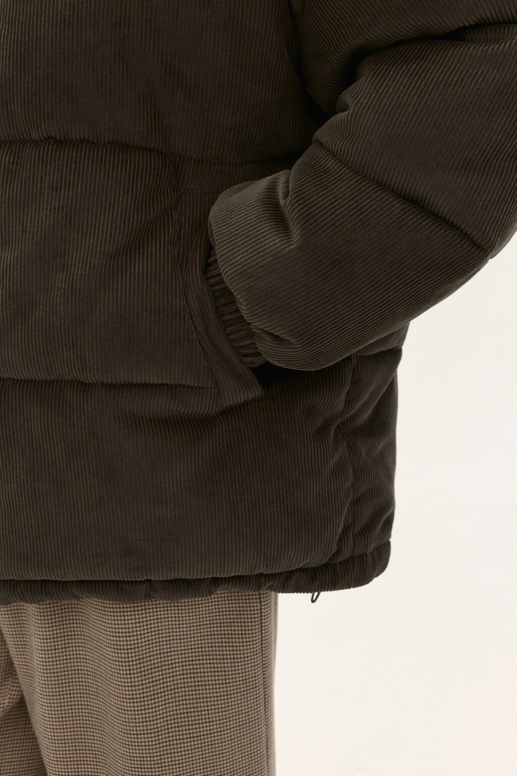 Куртка стеганая с воротником-стойкой - цвет зеленый - 6