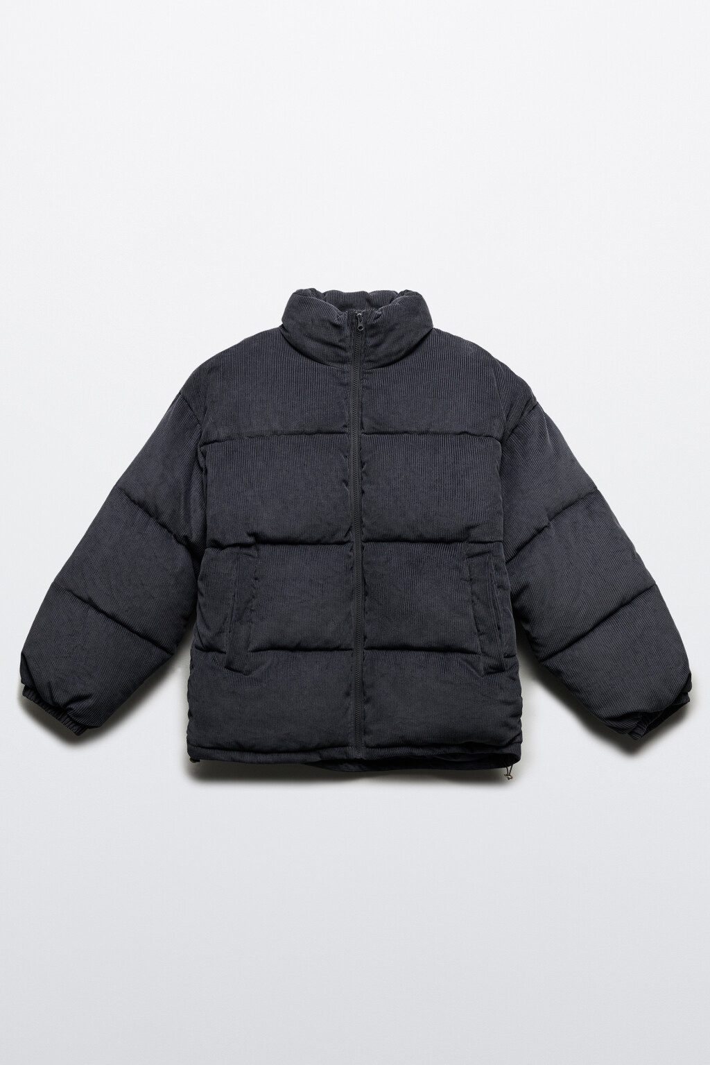 Куртка стеганая с воротником-стойкой - цвет серый - 8