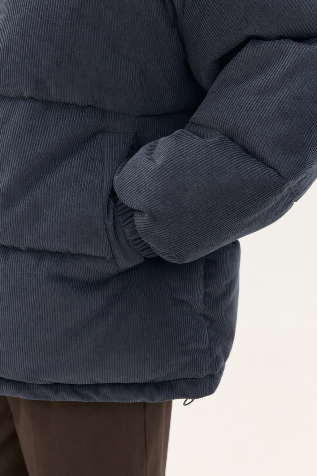 Куртка стеганая с воротником-стойкой - цвет серый - 6