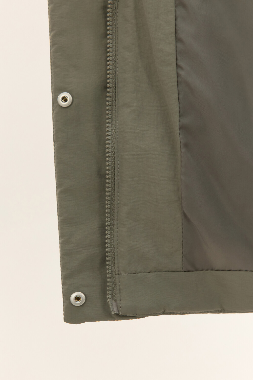 Куртка-парка утепленная с капюшоном - цвет зеленый - 7