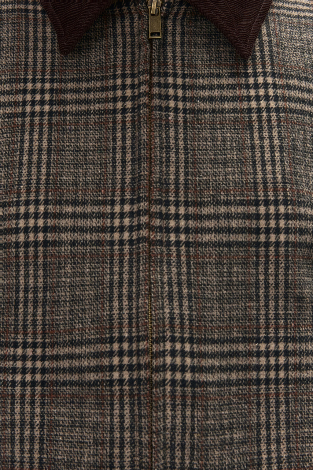 Куртка-бомбер драповая в клетку - цвет мультиколор - 6