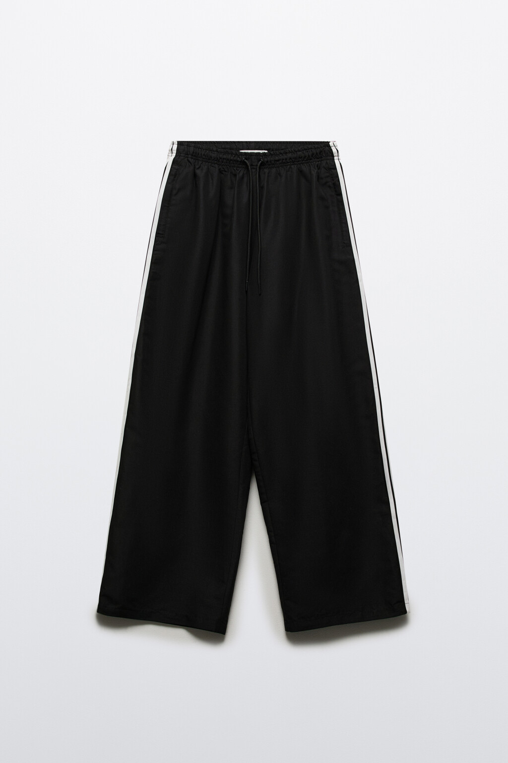 Брюки спортивные с лампасами - цвет черный - 9