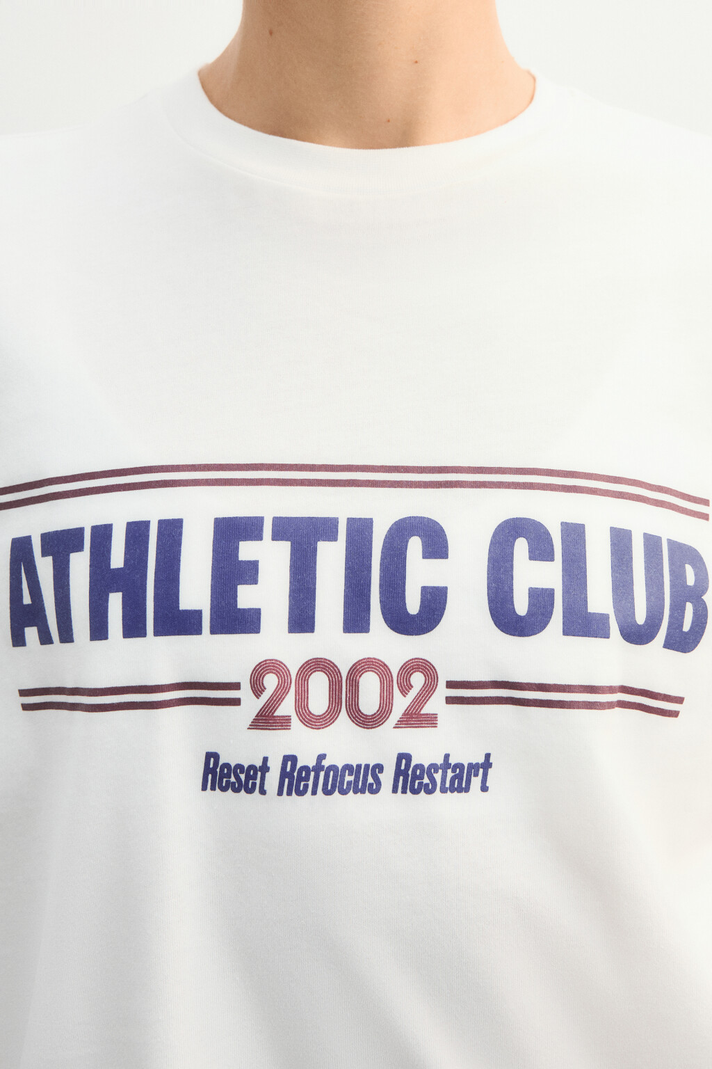 Футболка спортивная с принтом - цвет ванильный - 7