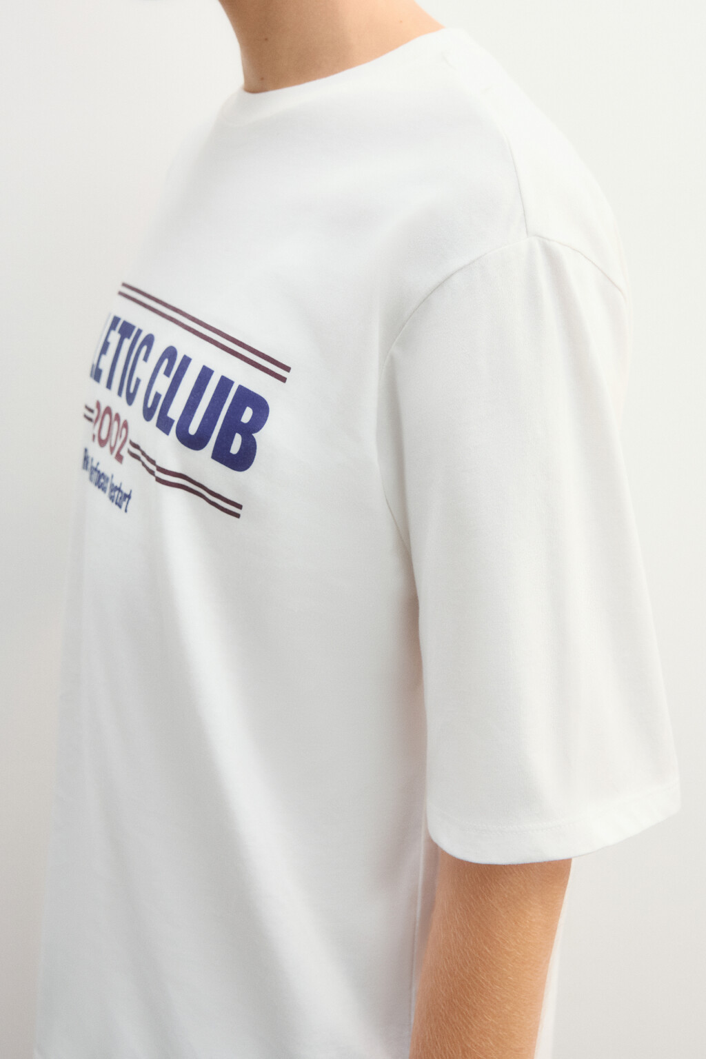 Футболка спортивная с принтом - цвет ванильный - 8