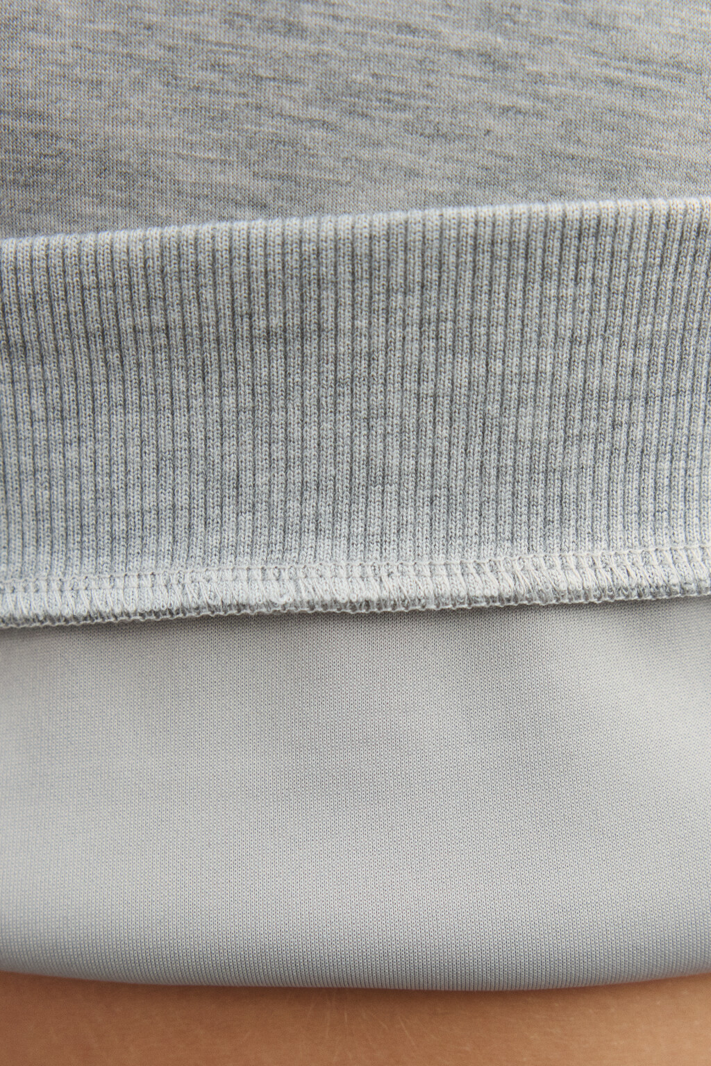 Свитшот спортивный с лампасами - цвет серый - 7