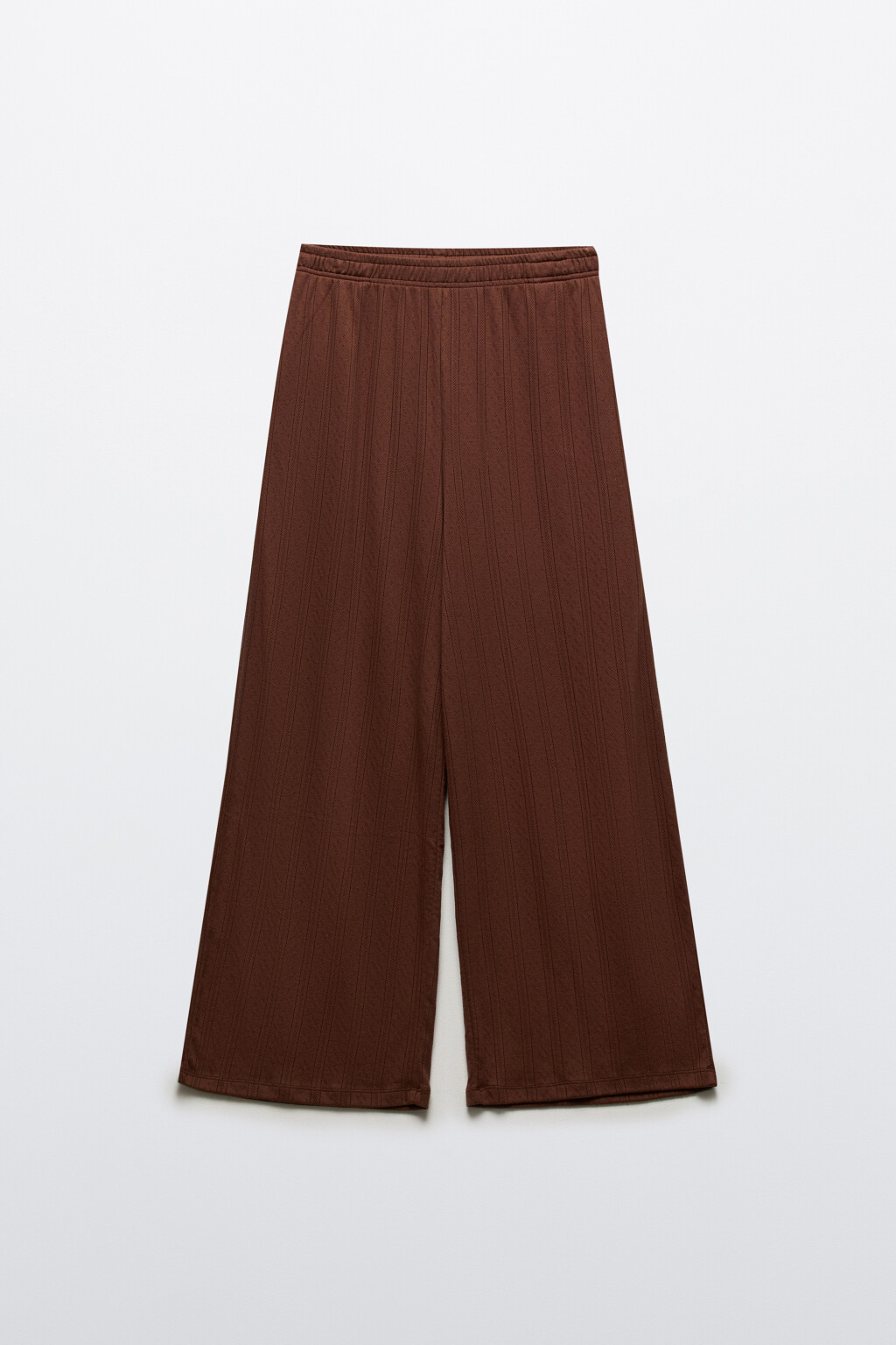 Брюки домашние из хлопка - цвет коричневый - 7