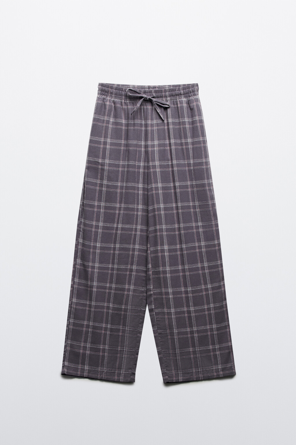 Брюки домашние из хлопка - цвет черный - 7