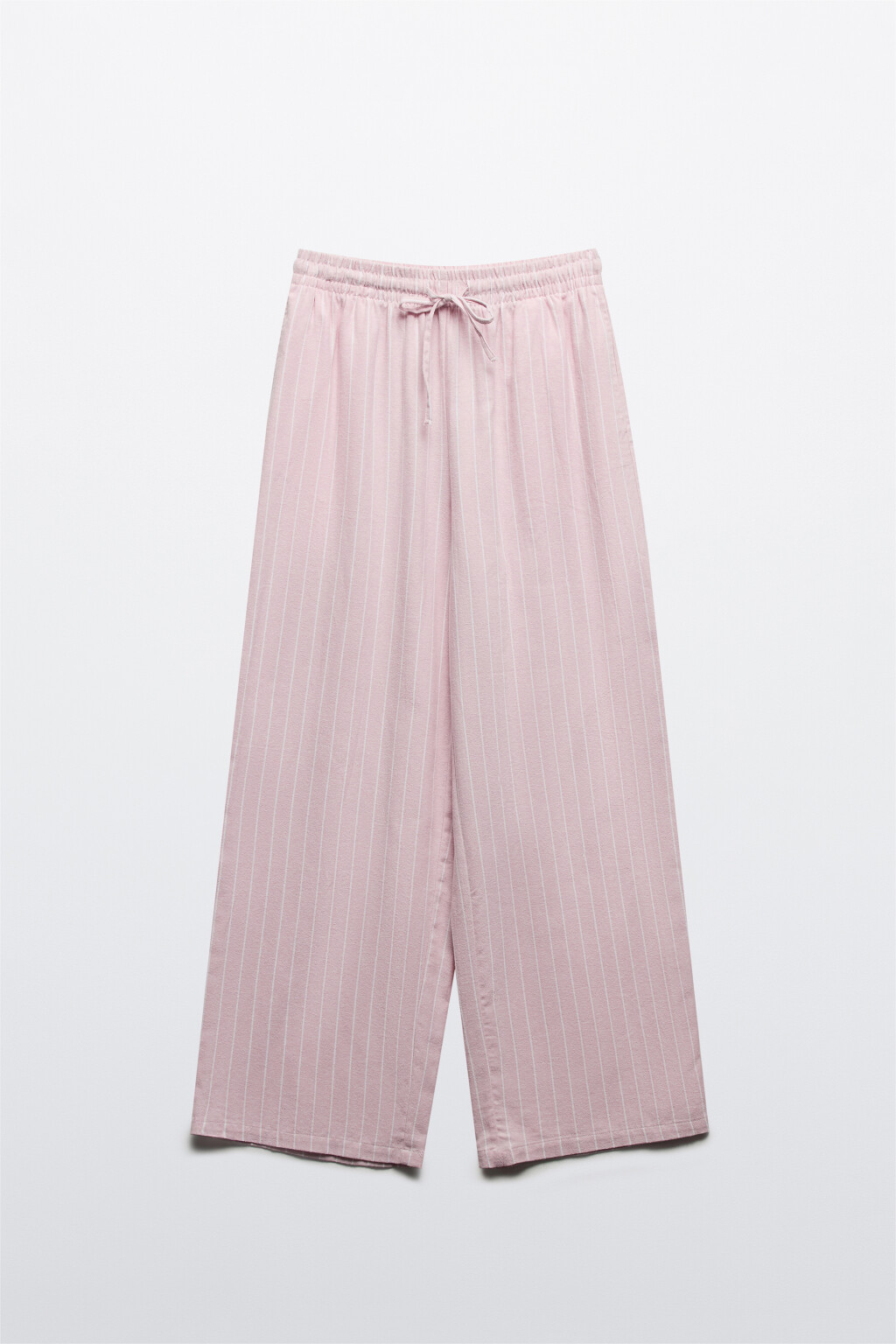 Брюки домашние из хлопка - цвет розовый - 7