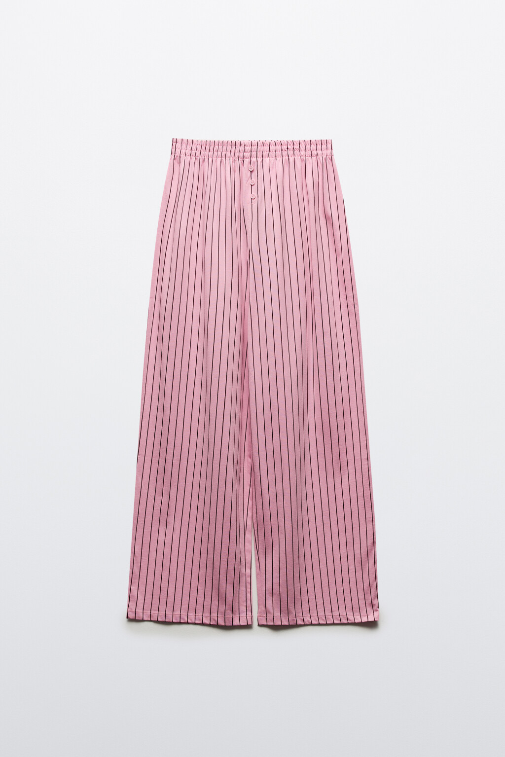 Брюки домашние из хлопкового трикотажа - цвет розовый - 7