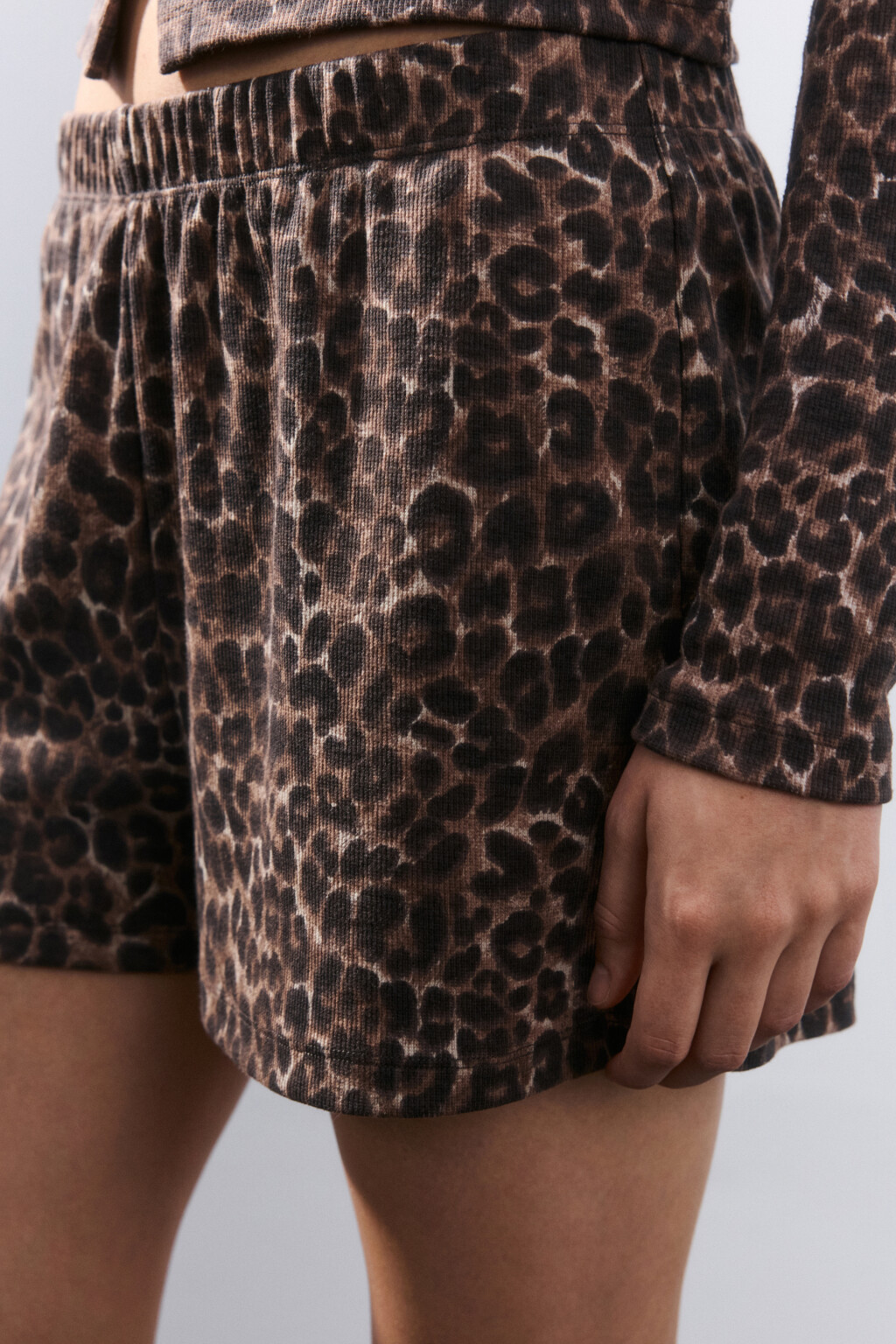 Шорты домашние из трикотажа - цвет мультиколор - 6