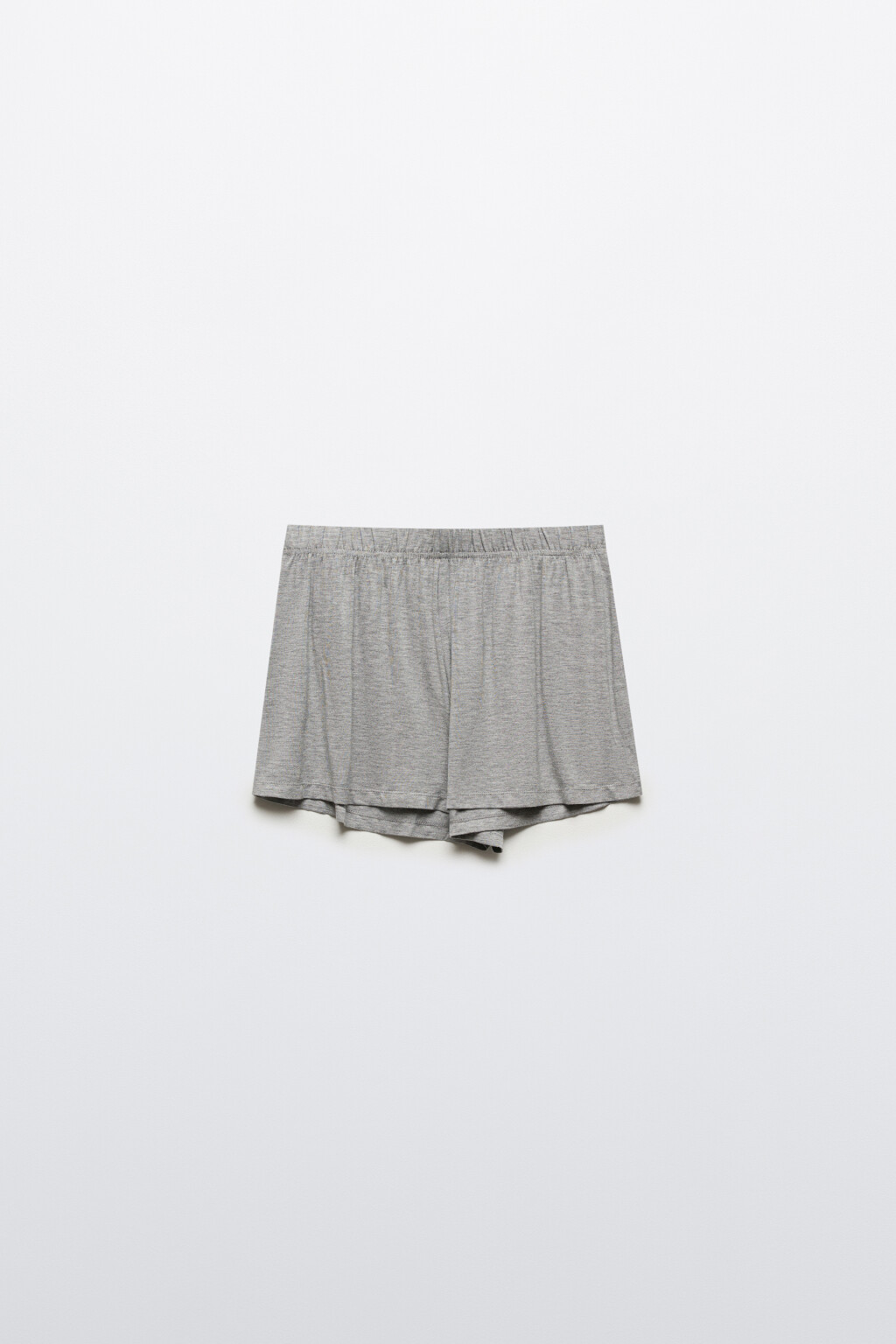 Шорты домашние из вискозы - цвет серый - 8