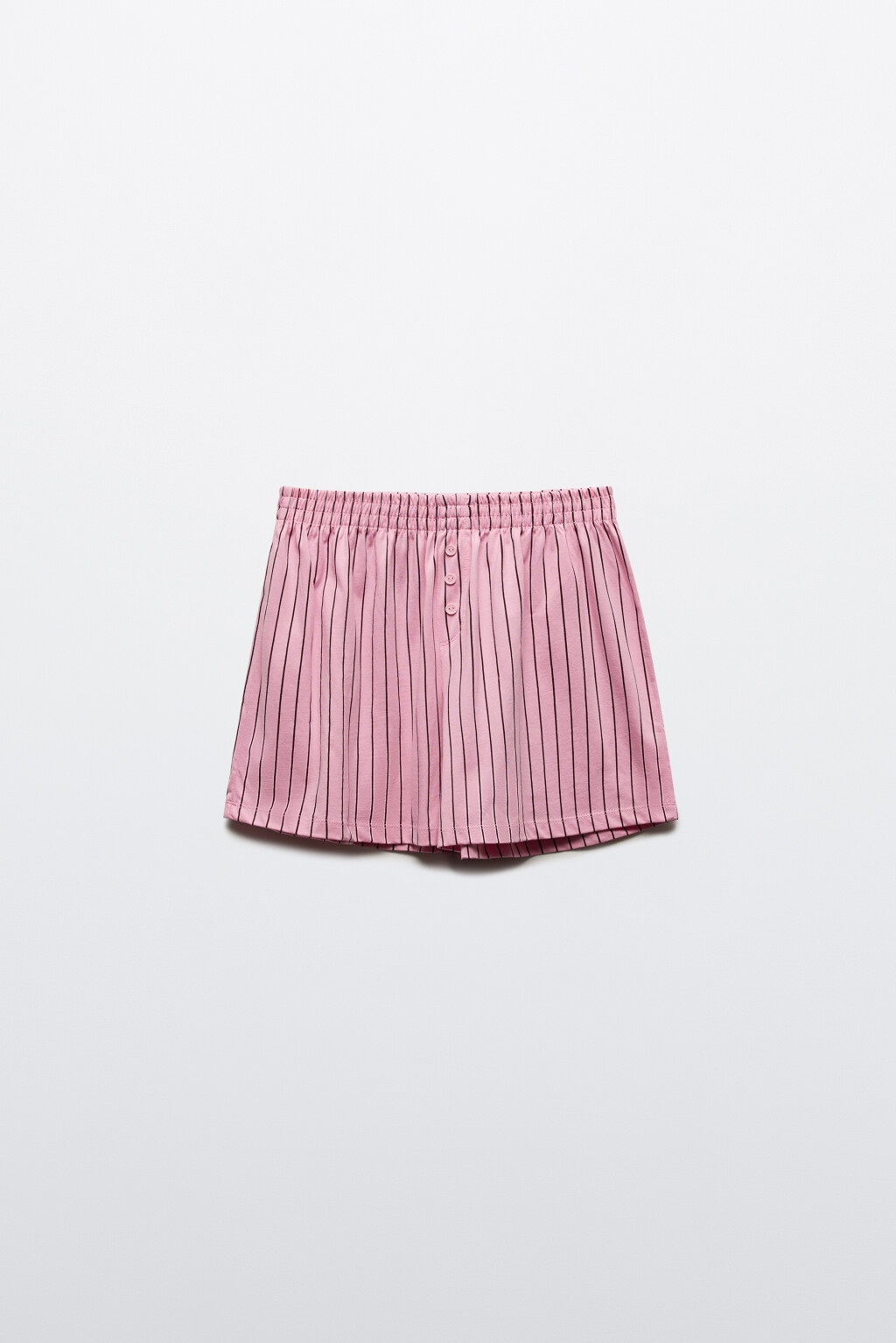 Шорты домашние из хлопкового трикотажа - цвет розовый - 7