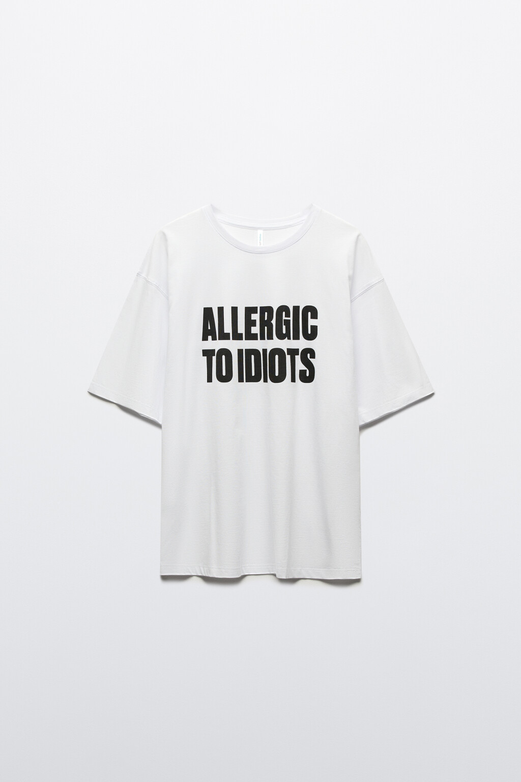 Футболка домашняя с принтом - цвет белый - 7