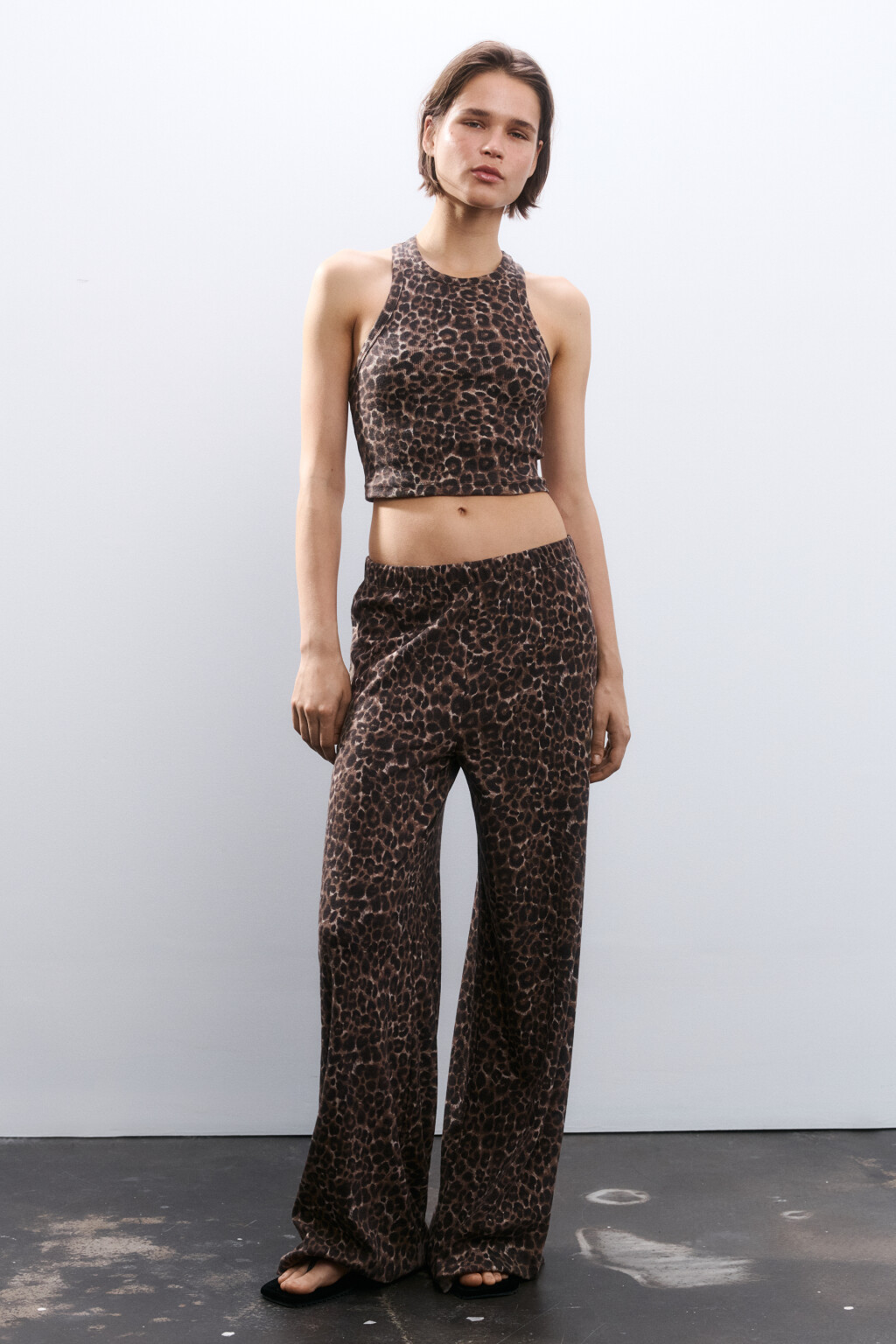 Майка домашняя из трикотажа - цвет мультиколор - 4